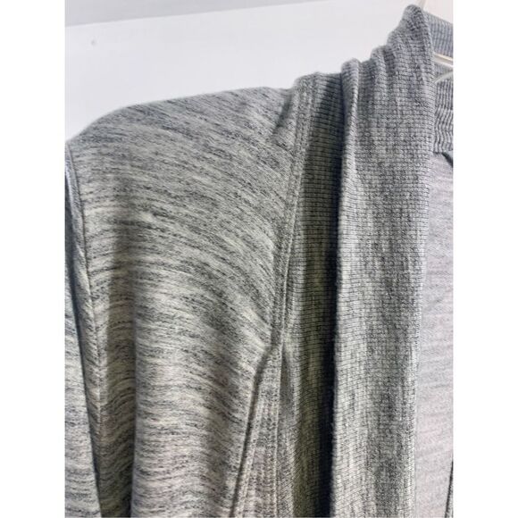 Athleta Gray Waterfall Cardigan Size XXS - Picture 4 of 8